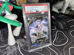Pokemon TCG Brilliant Stars Arceus V #166 Full Art Holo Ultra Rare PSA 9 MINT - Image 5