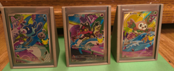 Pokemon First Partner Illustration Series 1 Alolan Alola Starters Promo Set - Image 1