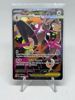 Mega Lopunny ex 128/094 SIR Phantasmal Flames Pokemon TCG Special Illustration - Image 1