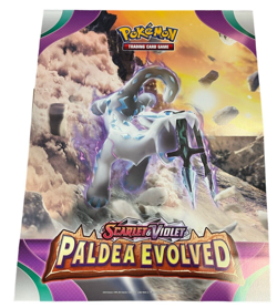 Pokemon SCARLET & VIOLET Store Poster TCG PALDEA EVOLVED Chien-Pao Ting-Lu - Image 1