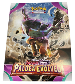 Pokemon SCARLET & VIOLET Store Poster TCG PALDEA EVOLVED Chien-Pao Ting-Lu - Image 2