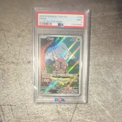 Pokemon Pinsir 168/167 Sv06 Twilight Masquerade Illustration Rare Holo PSA 9 - Image 1