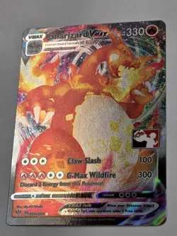 Pokemon Tcg Holo 2022 Charizard VMAX 020/189 Play Pokemon Stamp Darkness Ablaze - Image 2