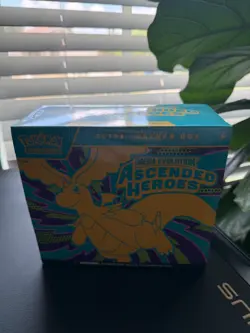 Pokemon TCG Ascended Heroes ETB Elite Trainer Box Sealed - Image 1
