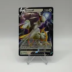 Arceus V 122/172 Swsh09: Brilliant Stars Holo Ultra Rare 220 HP 2022 Pokemon TCG - Image 1