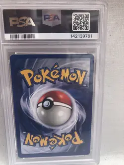 PSA 9 Pokemon WOTC 1st Edition Gym Challenge Blaine’s Rhyhorn 65/132 Common MINT - Image 3