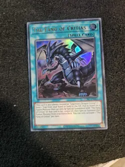 The Fang of Critias (LCKC-EN037) Unlimited Edition - Ultra Rare- Near Mint - Image 1
