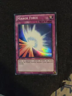 Yugioh - Mirror Force YS13-ENV14 1st ed Super Rare - Image 1