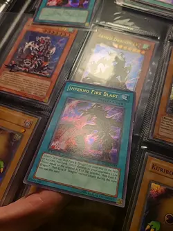 Yugioh! Inferno Fire Blast SOD-EN042 Ultra Rare 1st Edition - Image 2
