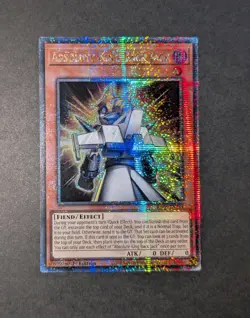 Yugioh Absolute King Back Jack RA04-EN244 1st Edition Quarter Century Excellent - Image 1