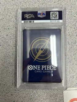 Namco One Piece CCG OP13-119 Portgas D. Ace Secret Rare Foil PSA 10 EN - Image 2