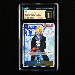 CGC 10 PRISTINE 2025 One Piece CHN Sabo OP13-120 SEC (Alt Art) - Image 1