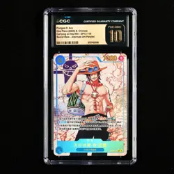 CGC 10 PRISTINE 2025 One Piece CHN Portgas D. Ace OP13-119 SEC (Alt Art) - Image 2
