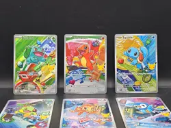 Pokemon 2026 First Partner Illustration Collection Series 1 Promos Set 9 Cards - Image 2