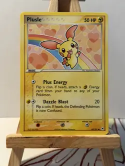 Pokemon 2004 Plusle 69/101 Hidden Legends Common TCG Card Rare - Image 1