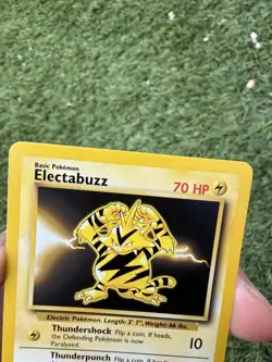 Electabuzz Base Set 20/102 NM/MINT PSA 10 Candidate WOTC Vintage Pokemon Card - Image 2