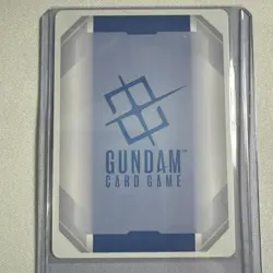 Gundam Barbatos Adept Unit Card Foil Gundam War TCG Mikazuki Augus English - Image 2