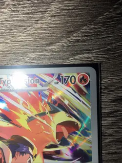 Pokemon TCG Destined Rivals Ethan's Typhlosion Illustration Rare Card 190/182 - Image 3