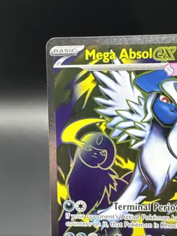 Mega Absol EX 161/132 Mega Evolution Full Art Holo Pokemon Card - Image 2