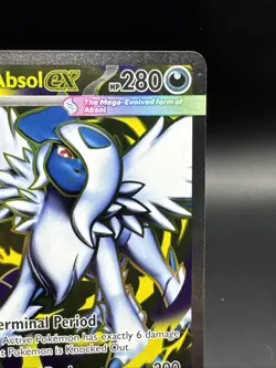 Mega Absol EX 161/132 Mega Evolution Full Art Holo Pokemon Card - Image 3