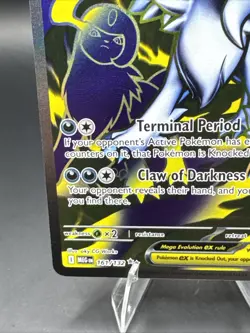 Mega Absol EX 161/132 Mega Evolution Full Art Holo Pokemon Card - Image 5