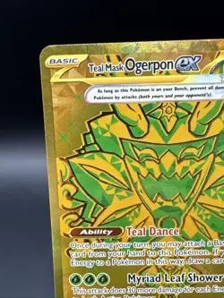 Teal Mask Ogerpon 177/131 Prismatic Evolutions Full Art Holo Pokemon Card - Image 2