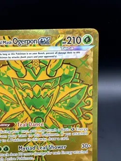 Teal Mask Ogerpon 177/131 Prismatic Evolutions Full Art Holo Pokemon Card - Image 3