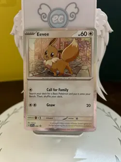 Pokemon Eevee SVP200 SV Black Star Promos Black Star Promo Basic 60 HP Card - Image 1