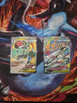 Mega Gardevoir Ex 032 And Mega Lucario Ex 033 Ascended Heroes Promo Card Pokemon - Image 1
