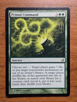 MTG Lorwyn - Primal Command - LRW 233 - Regular LP - Image 1