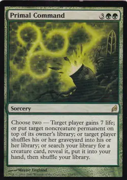 MTG Lorwyn - Primal Command - LRW 233 - Regular LP - Image 2