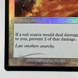 Magic The Gathering Odyssey Set Sphere Of Law Foil 50/350 - Image 4