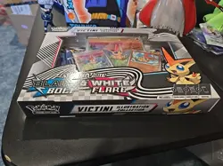 Pokemon Black Bolt & White Flare Victini Illustration Collection Box Booster Pac - Image 4