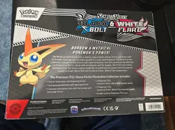 Pokemon Black Bolt & White Flare Victini Illustration Collection Box Booster Pac - Image 5