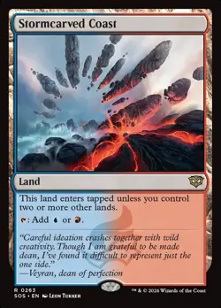 Stormcarved Coast - #263 - Secrets of Strixhaven - NM MTG - Image 1