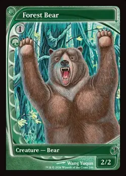Forest Bear - Foil MB2 NM MTG - Image 1
