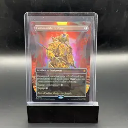 Commanders Plate P 0135 Promo Magic the Gathering TMNT (FOIL) - Image 1