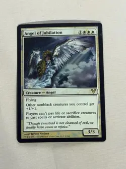 MTG FOIL Angel of Jubilation Avacyn Restored Magic the Gathering - Image 1