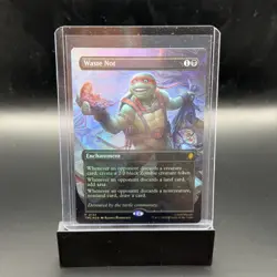 MTG Waste Not BORDERLESS FOIL P 0132 TMC - Image 1