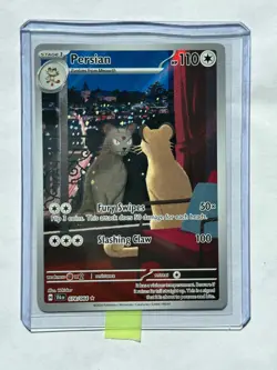 Persian 078/064 SV: Shrouded Fable Holo Illustration Rare Pokemon TCG, ENGLISH - Image 3