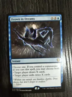 Drown in Dreams Innistrad Midnight Hunt Commander MTG Magic the Gathering - Image 1