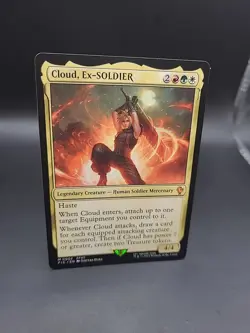 MTG ~ Cloud, Ex-SOLDIER Regular ~ Final Fantasy ~ Near Mint ~ Mythic - Image 2