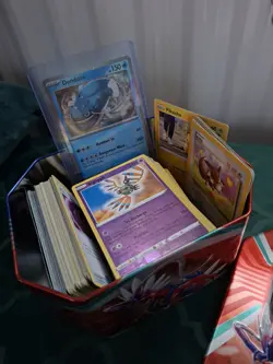A Collection Of Pokemon Cards From Different Sets And Different Years. - Image 1