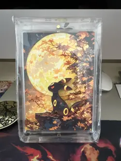 Pokemon Acrylic 3D Paper Display Art Card Umbreon Non-TCG - Image 1