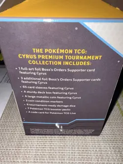 Pokemon TCG: Cyrus Premium Tournament Collection New - Factory Sealed - Image 2