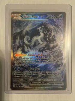 Pokemon TCG Chien-Pao EX Paldea Evolved Special Illustration Rare Card 261/193 - Image 2