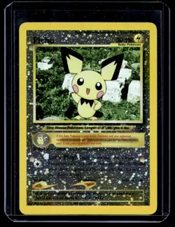 2001 Promos - Wizards Black Star Pichu Baby/Promo #35 - Image 1