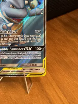 Pokemon TCG Blastoise & Piplup GX 214/236 Cosmic Eclipse 2019 Alt Art Tag Team - Image 4