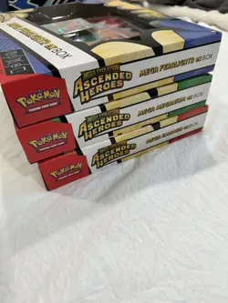 Pokemon TCG: Ascended Heroes Mega Ex Boxes - Emboar/Feraligatr/Meganium - Sealed - Image 2