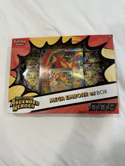 Pokemon TCG: Ascended Heroes Mega Ex Boxes - Emboar/Feraligatr/Meganium - Sealed - Image 3